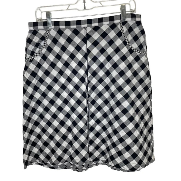 apropos Dresses & Skirts - Apropos black and white gingham skirt